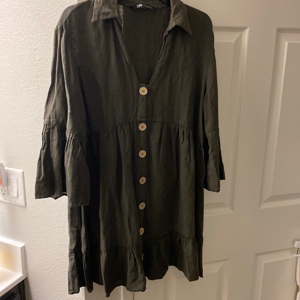 Zara linen dress